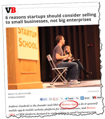 VentureBeat on Startups